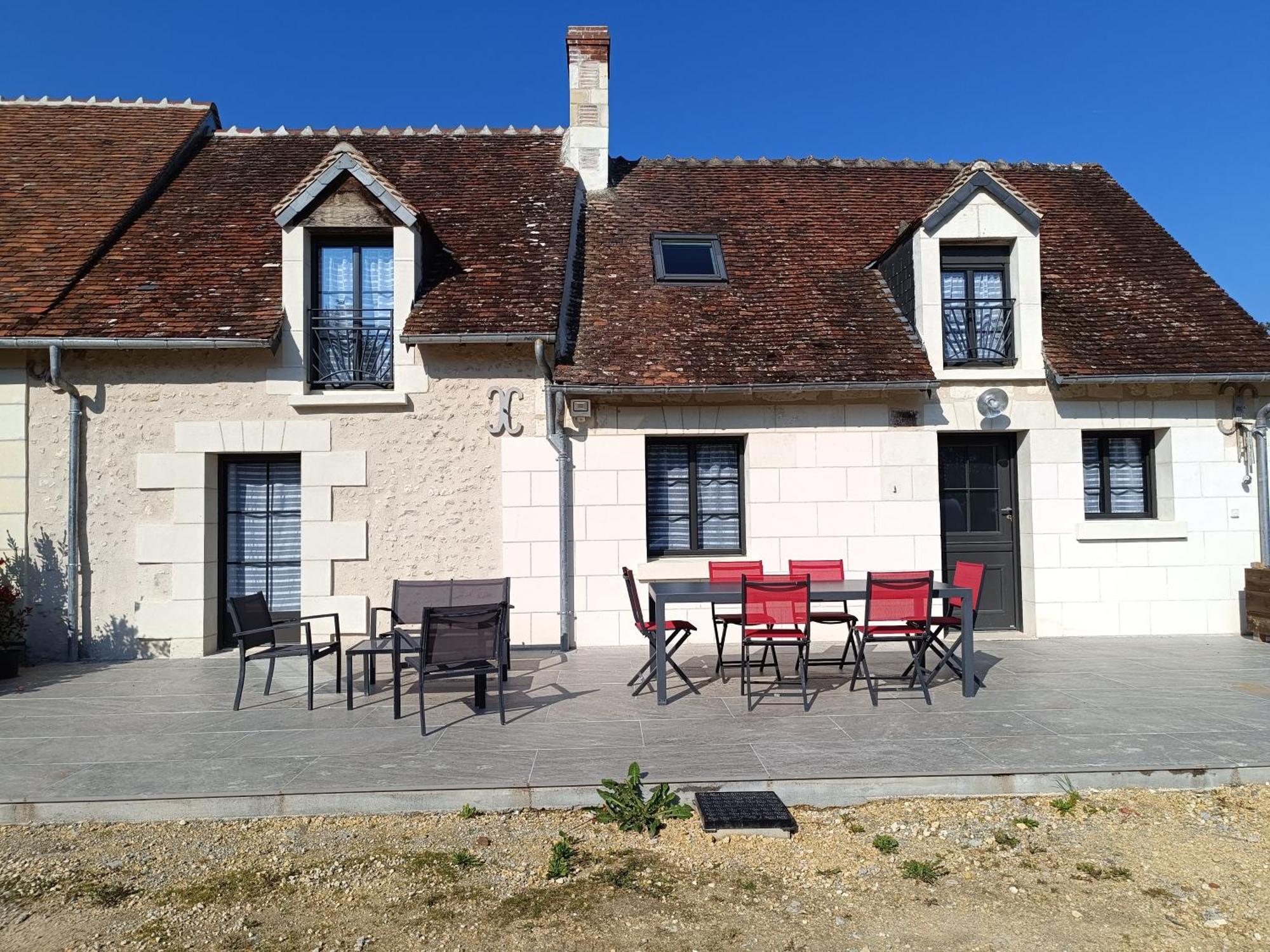 Gite De La Grand Maison Les Chenes Seigy Bagian luar foto