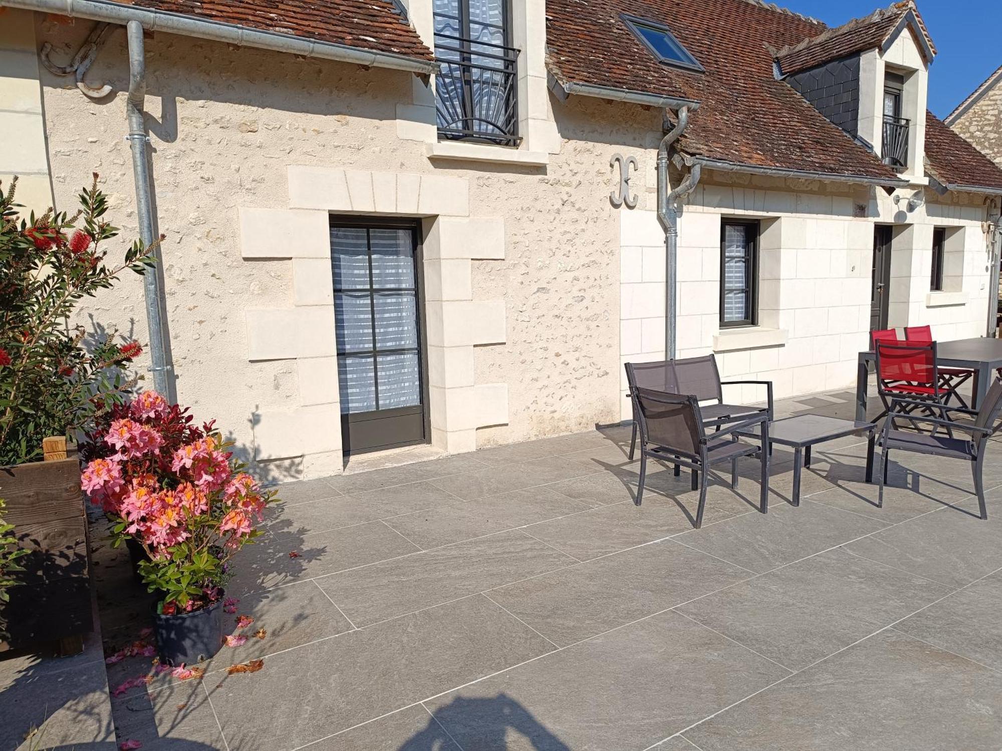 Gite De La Grand Maison Les Chenes Seigy Bagian luar foto